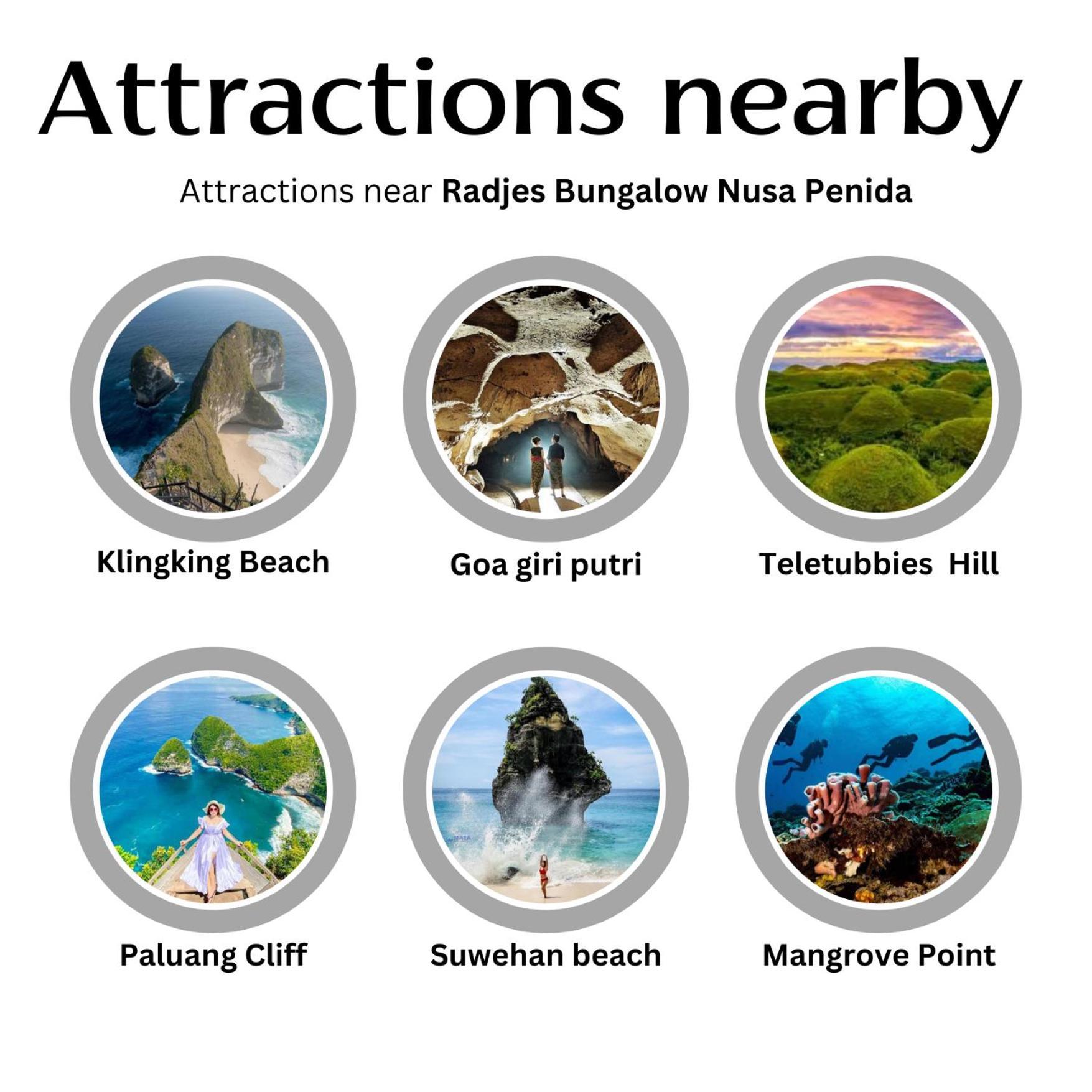 Radjes Bungalow Nusa Penida Sakti 外观 照片
